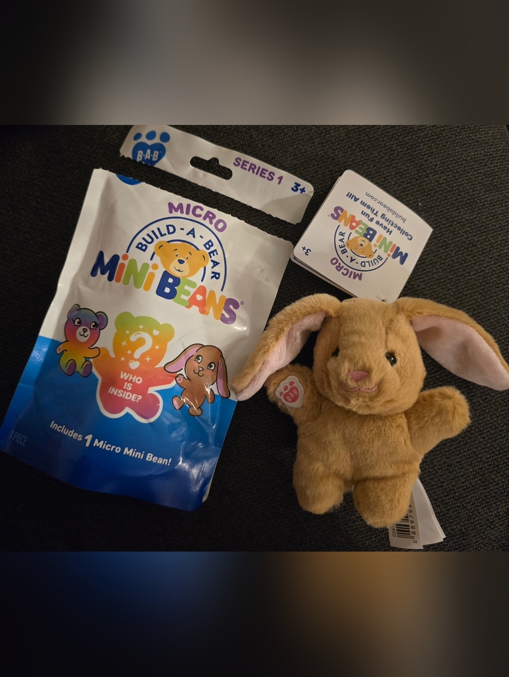 Build-A-Bear Micro Mini Beans: Series 1: Pawlette